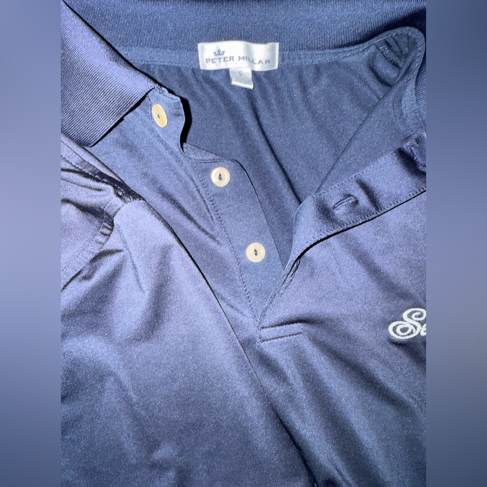 Peter Millar Deep Blue Polo Shirt